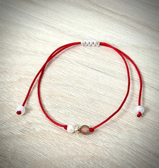 Гривна "Мартеница" с 14к злато